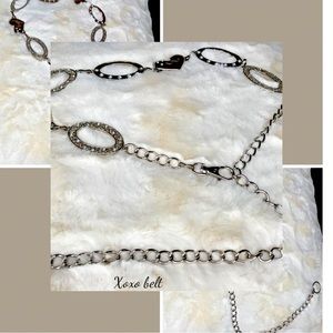 🎉XOXO SILVER BELT🎉